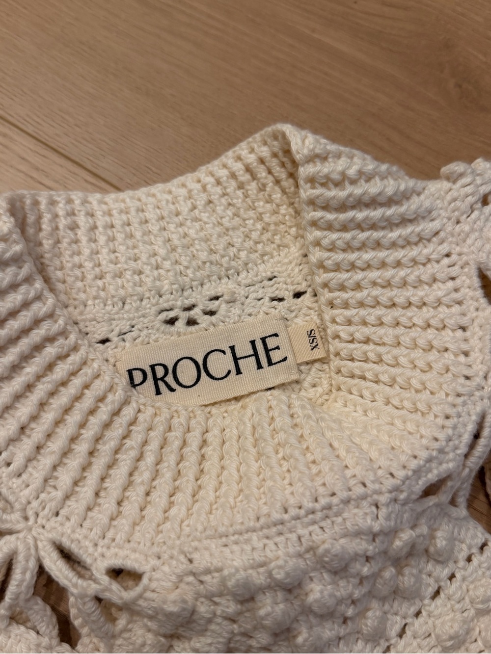 Proche Studio Nona Crochet Vest - Picture 6 of 8
